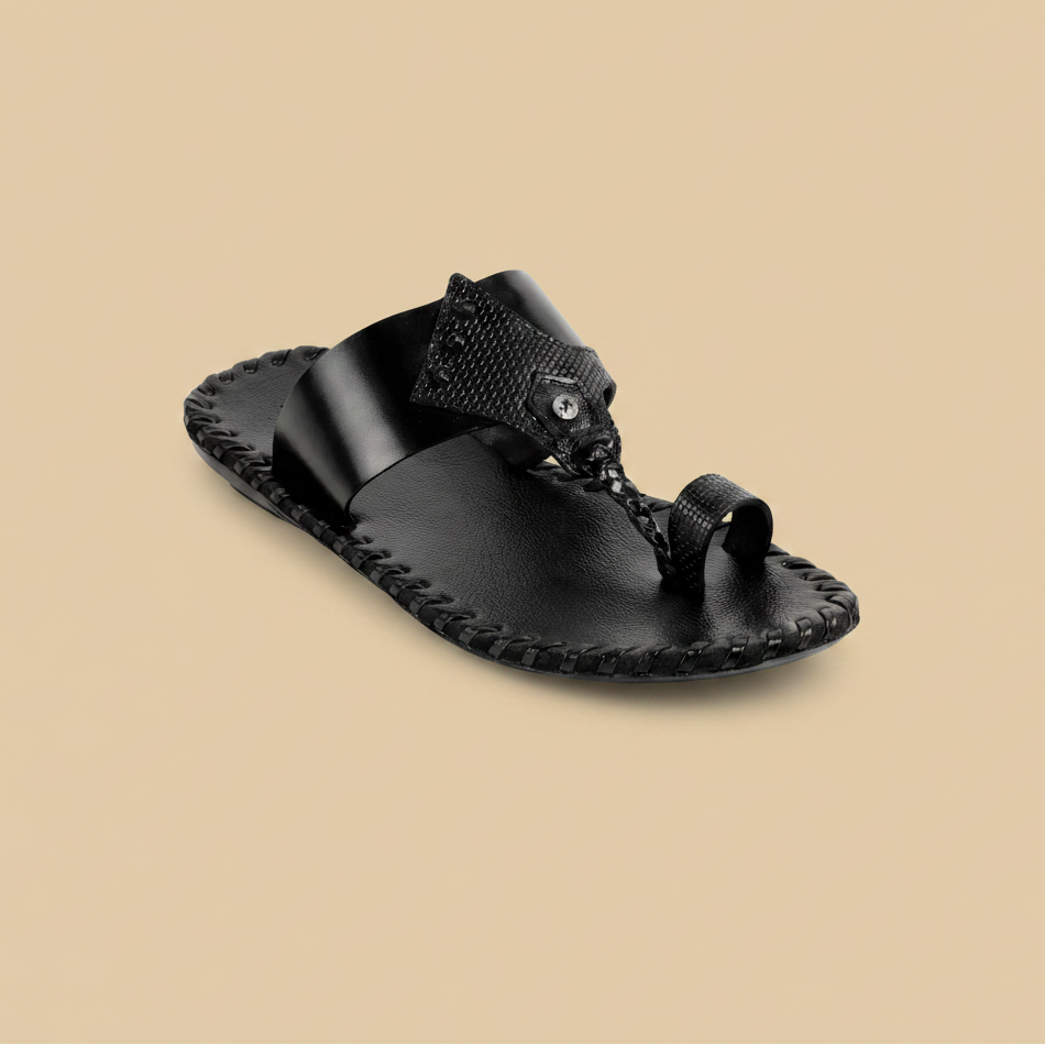 Onyx Artisan Chapal – Midnight Textured Edition